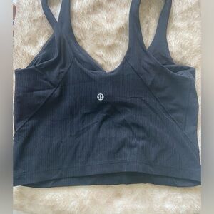 Lululemon black tank top size 8 #lululemon #athleisure #activewear